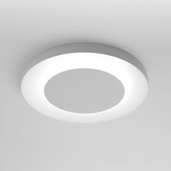 Vivida arura plafoniera moderna led 38w cct 60cm bianca