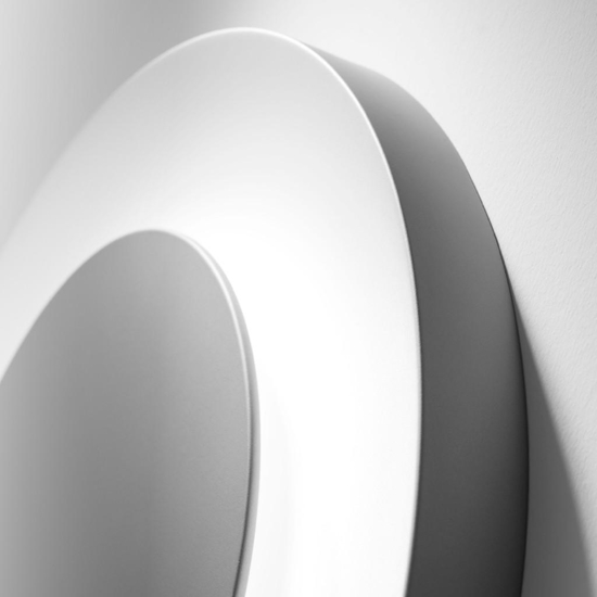 Vivida arura plafoniera moderna led 38w cct 60cm bianca