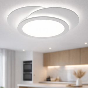 Plafoniera moderna led cct dimmerabile 79 cm vivida trinity