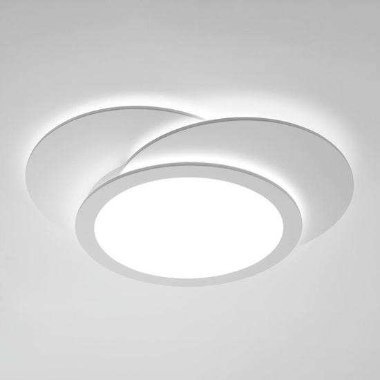 Plafoniera moderna led cct dimmerabile 79 cm vivida trinity