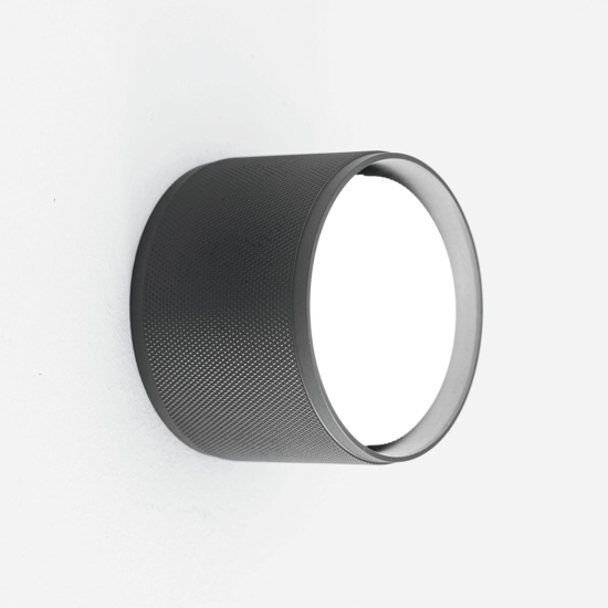 Enigma viviva faretto da soffitto antracite moderno h6cm