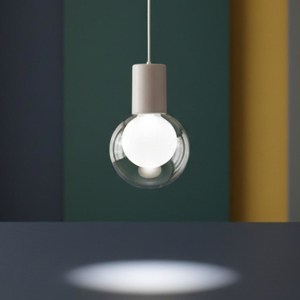 Vivida essence lampada a sopensione per isola cucina sfera vetro led 3000k