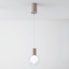 Vivida essence lampada a sospensione per bagno sfera vetro led 8w 3000k