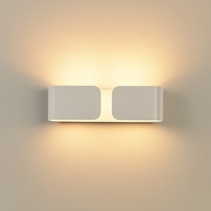 Applique lampada da parete bianca clip ap2 small bianco ideal lux