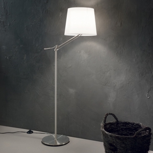 Regol pt1 lampada da terra braccio orientabile ideal lux