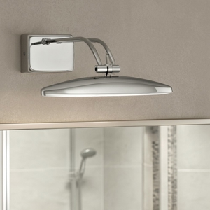 Applique da bagno mirror 20 ap2 ideal lux cromo luce orientabile