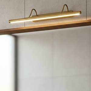 Ideal lux mirror-10 ap4 applique per specchio da bagno brunito