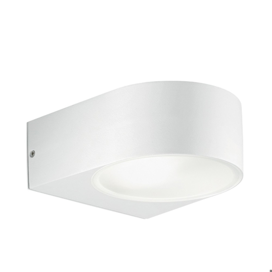 Iko ap1 applique per esterni ip54 bianco doppio fascio di luce