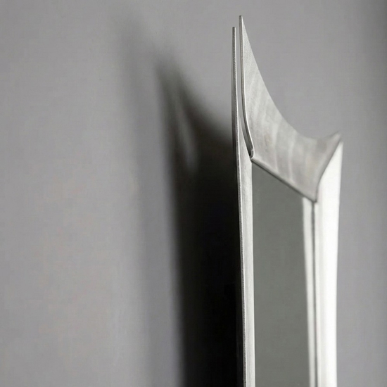 Specchio da parete per ingresso design bianco 70x100