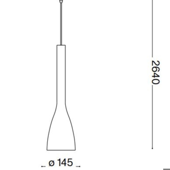 Flut sp1 big ideal lux lampada a sospensione per cucina vetro bianco