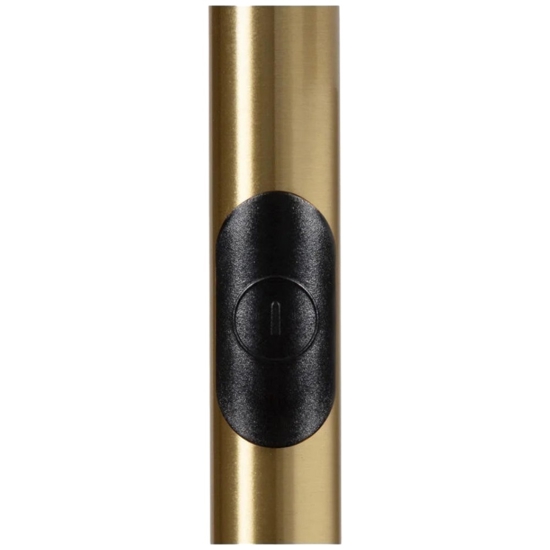Lampada da terra piantana oro ottone led 2700k dimmerabile