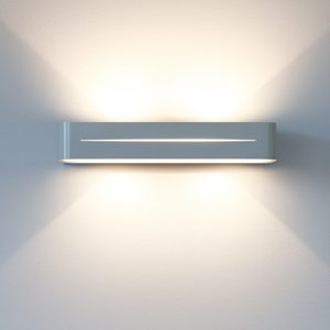 Ideal lux posta ap4 applique da parete rettangolare metallo bianco