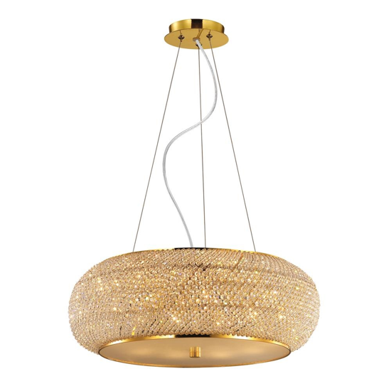 Ideal lux pasha sp10 lampadario per camera da letto