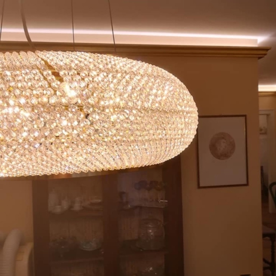 Ideal lux pasha sp10 lampadario per camera da letto