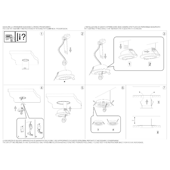 Ideal lux jazz fi box da 3 faretti da incasso bronzo rotondo