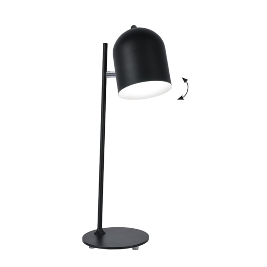 Lampada da scrivani nera per ufficio moderno fp