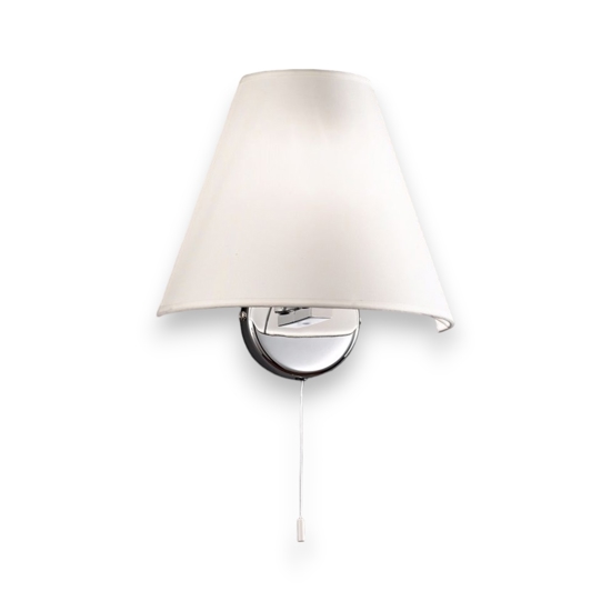 Applique per comodino camera da letto cromo fp