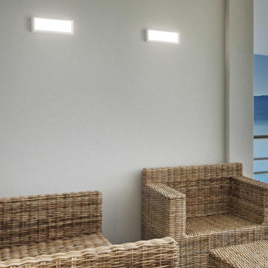 Applique da esterno led 12w 4000k antracite isyluce