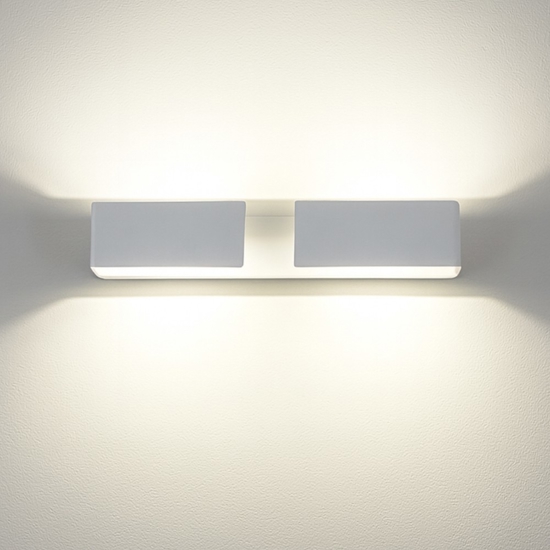 Isyluce applique bianca moderna led 40w 3000k design