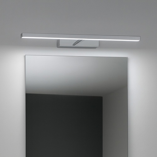 Isyluce applique per specchio da bagno cromo 8w 3000k 4000k
