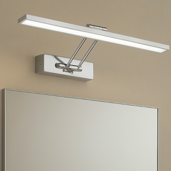 Applique per specchio da bagno led 4000k orientabile