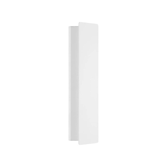 Applique verticale led 12w 3000k bianca moderna zubialde eglo