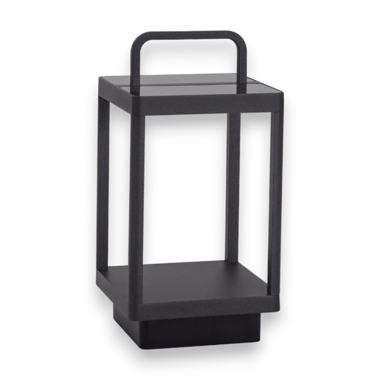 Lampione lanterna portatile da giardino luce solare