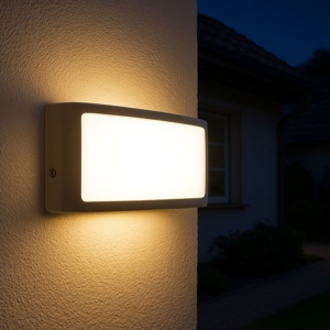 Applique da esterni marrone led 10w 4000k