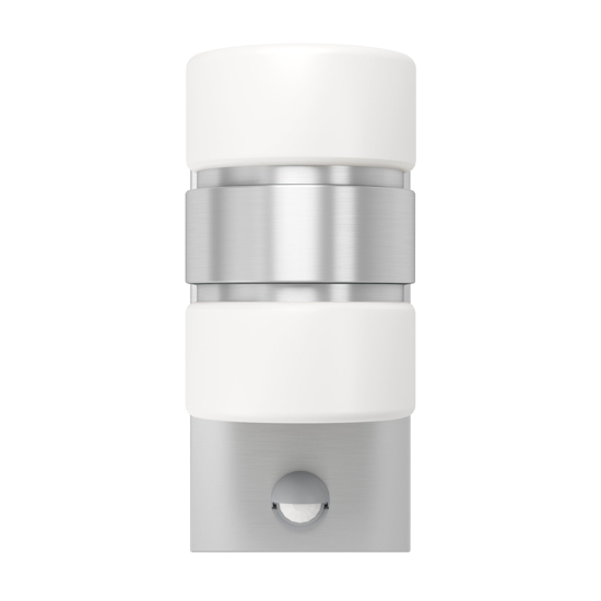 Applique da esterno moderna led 3000k alluminio ip44 sensore di movimento