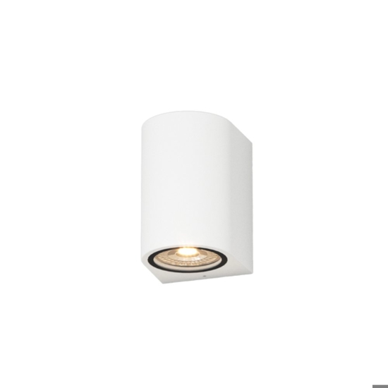 Top light applique da esterno lione bianca ip65