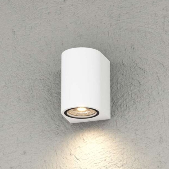 Top light applique da esterno lione bianca ip65