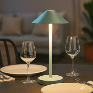 Lampada da tavolo salvia senza fili led 3w 3000k lt moon ondaluce fp