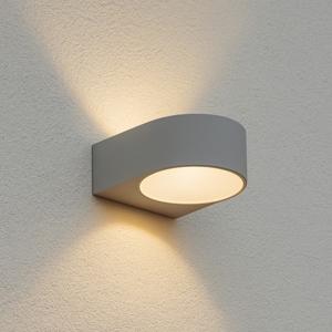 Iko ap1 ideal lux applique da esterno ip54 grigio design moderno