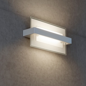 Applique a muro bianco toplight cross small