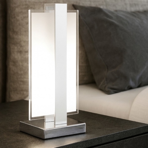 Lampade da comodino moderne bianca per camera da letto