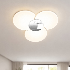 Plafoniera moderna bianca top light clover
