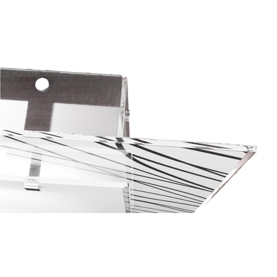 Toplight illuminazione scraps plafoniera per camera da letto quadrata