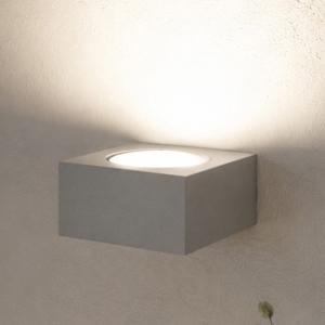 Top light area applique moderna grigio da parete