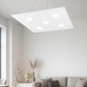 Top light area lampadario per soggiorno moderno quadrato