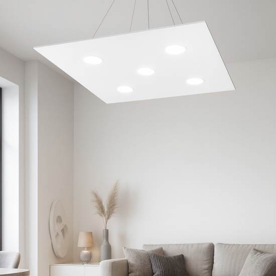 Top light area lampadario per soggiorno moderno quadrato