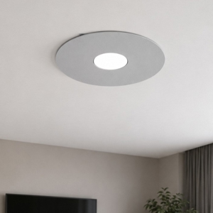 Plafoniera moderna rotonda grigio top light cloud