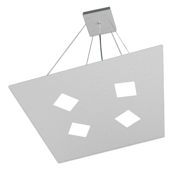 Top light note lampadario cucina grigio design