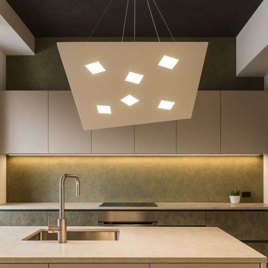 Top light note sabbia lampadario led per cucina moderna