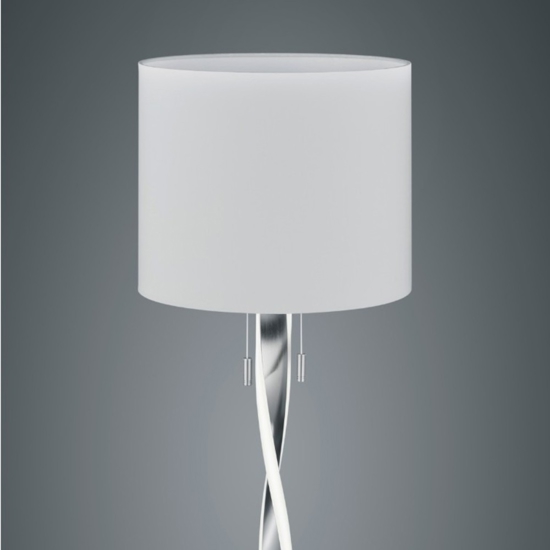 Lampada da tavolo grigio moderna per soggiorno