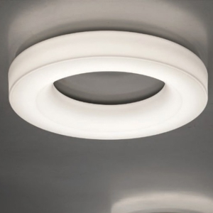 Plafoniera led per soggiorno 4000k dimmerabile saturn stilnovo