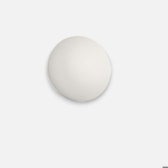 Faretto isyluce di gesso da incasso rotondo con vetro