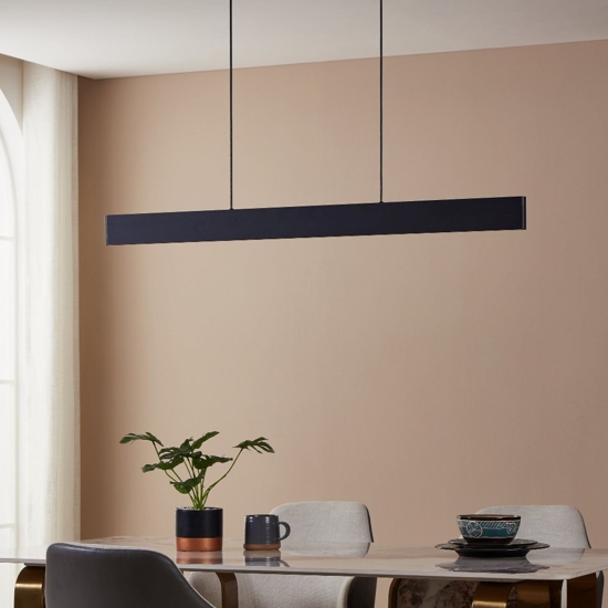 Andreas z eglo lampadario a barra per cucina moderna led rgb da 2700k a 6500k controllo remoto app