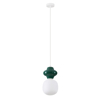 Lampadario da bagno a sospensione di ceramica verde design moderna