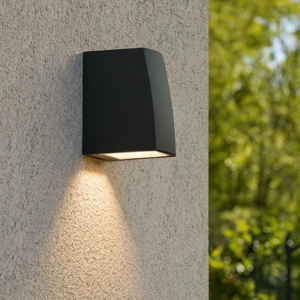 Applique lampada da esterno moderna antracite