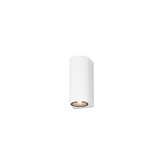 Top light lione applique bianca per esterno cilindro moderno